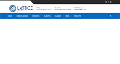 Desktop Screenshot of lattice.com.co
