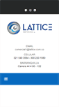 Mobile Screenshot of lattice.com.co